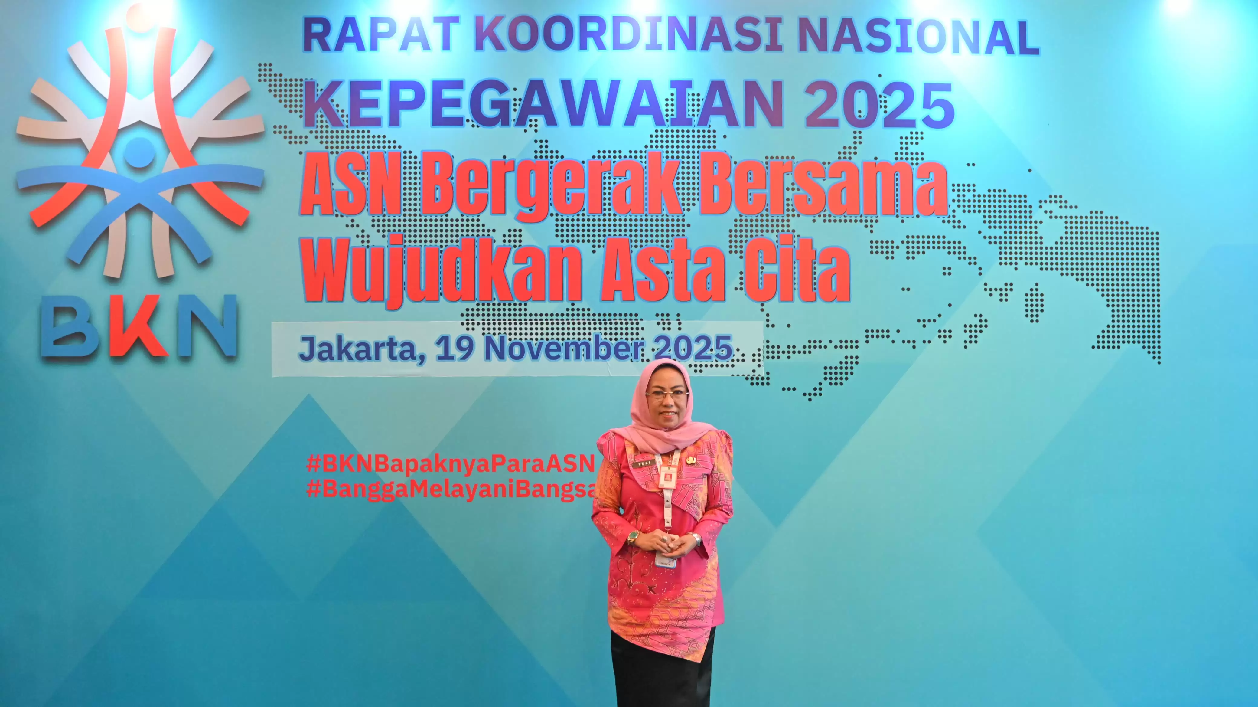 Bupati H.Bistamam dan BKPSDM Rohil Hadiri Rakornas Kepegawaian 2025, Perkuat Transformasi ASN
