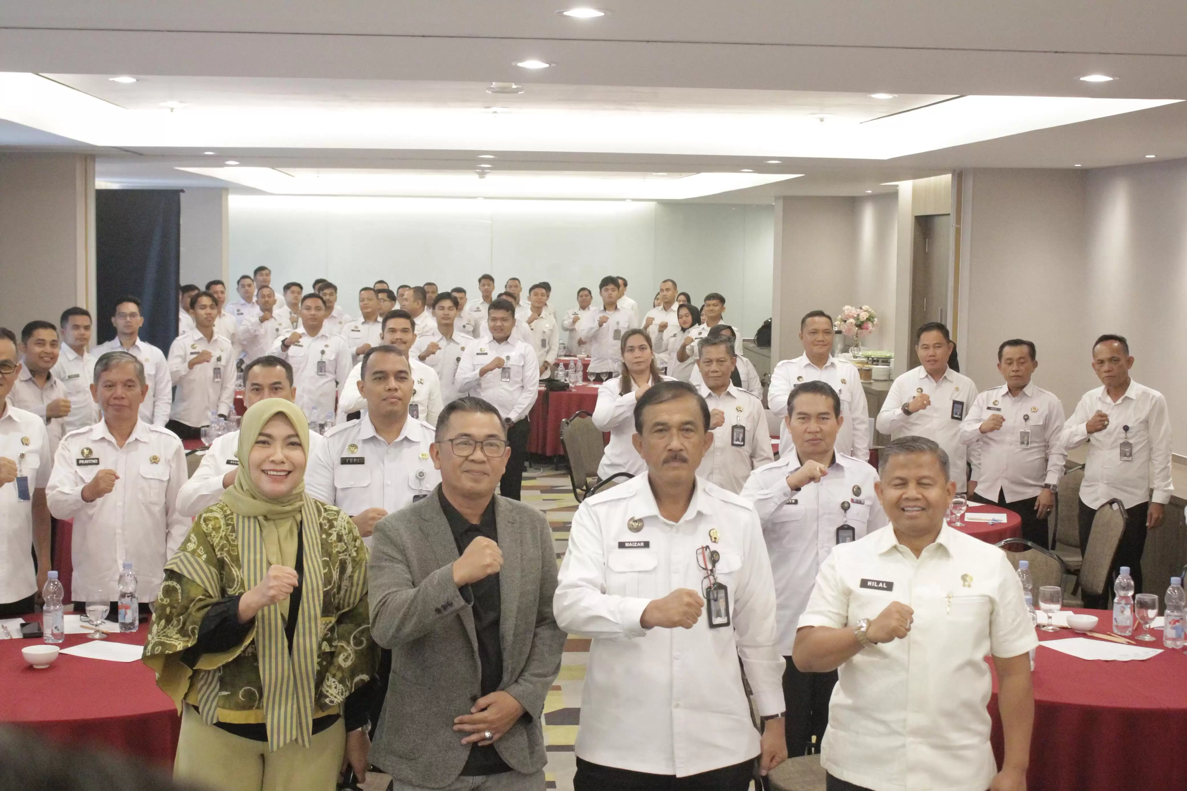 Lapas Bagansiapiapi Ikuti Bimtek SPPT-TI dan Pelayanan Publik yang Digelar Kanwil Pemasyarakatan Riau