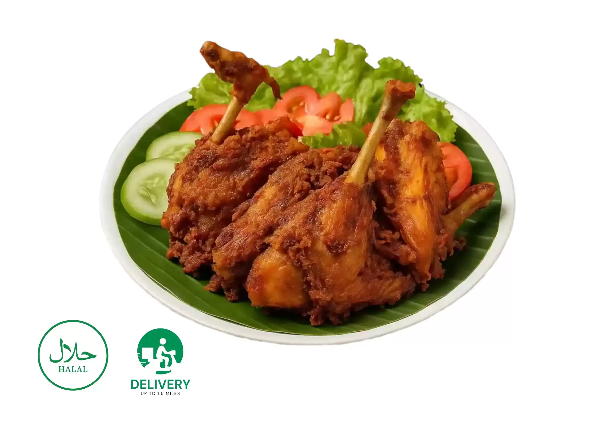 Ayam Goreng Kalasan ( Indonesian Fried Chicken )
