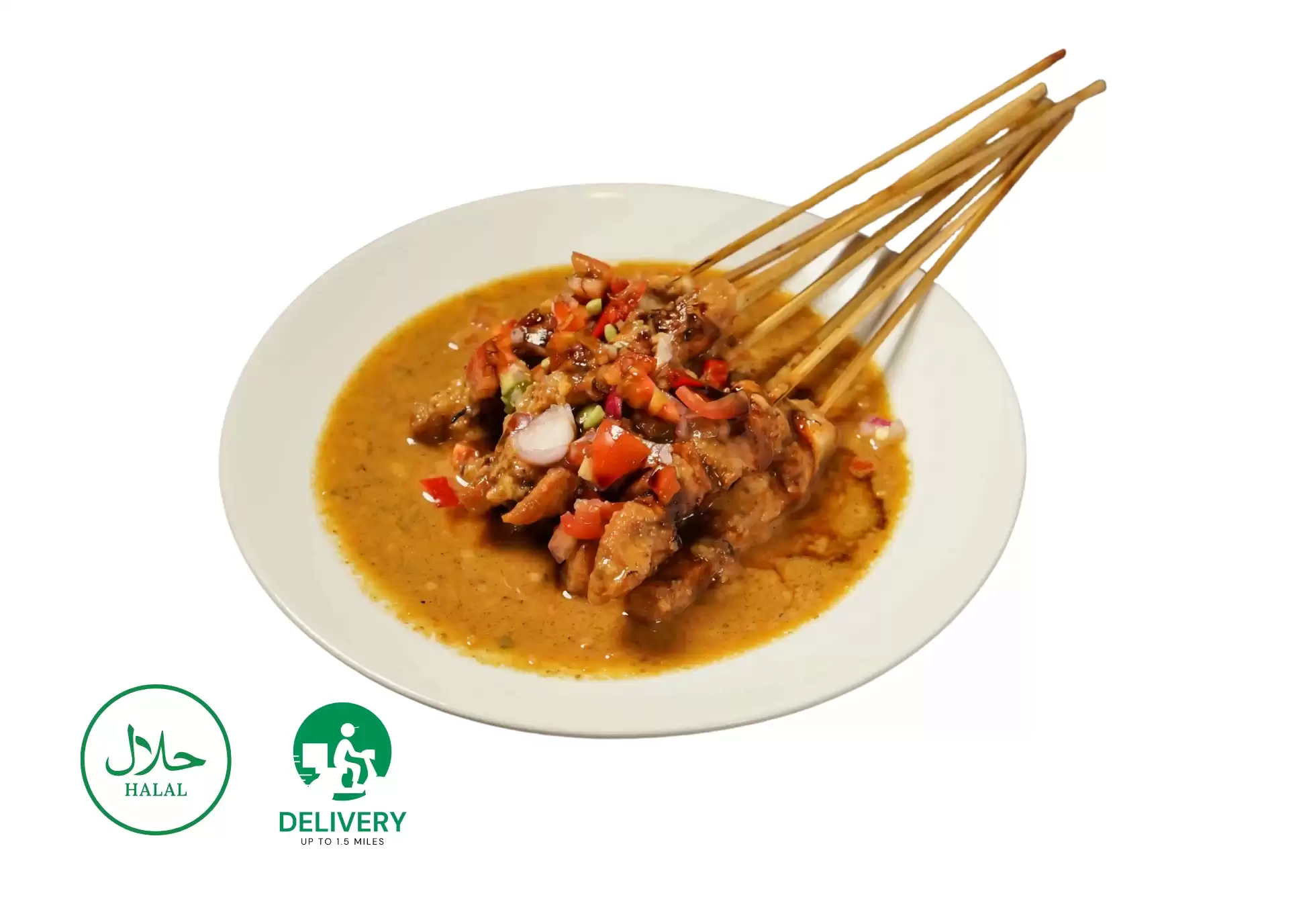 Chicken Satay With Peanut Sauce