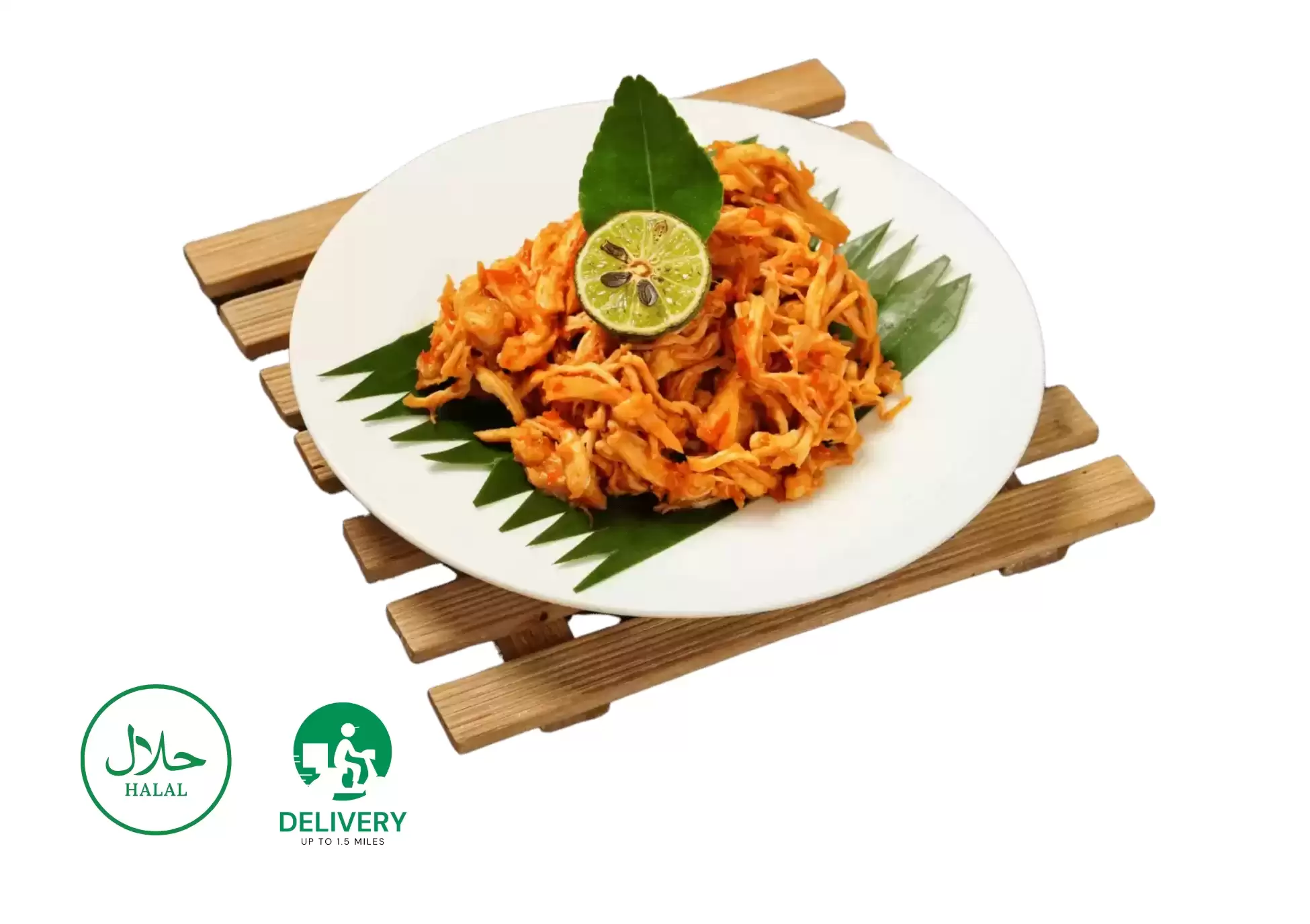 Shredded Chicken with Balinese Spices