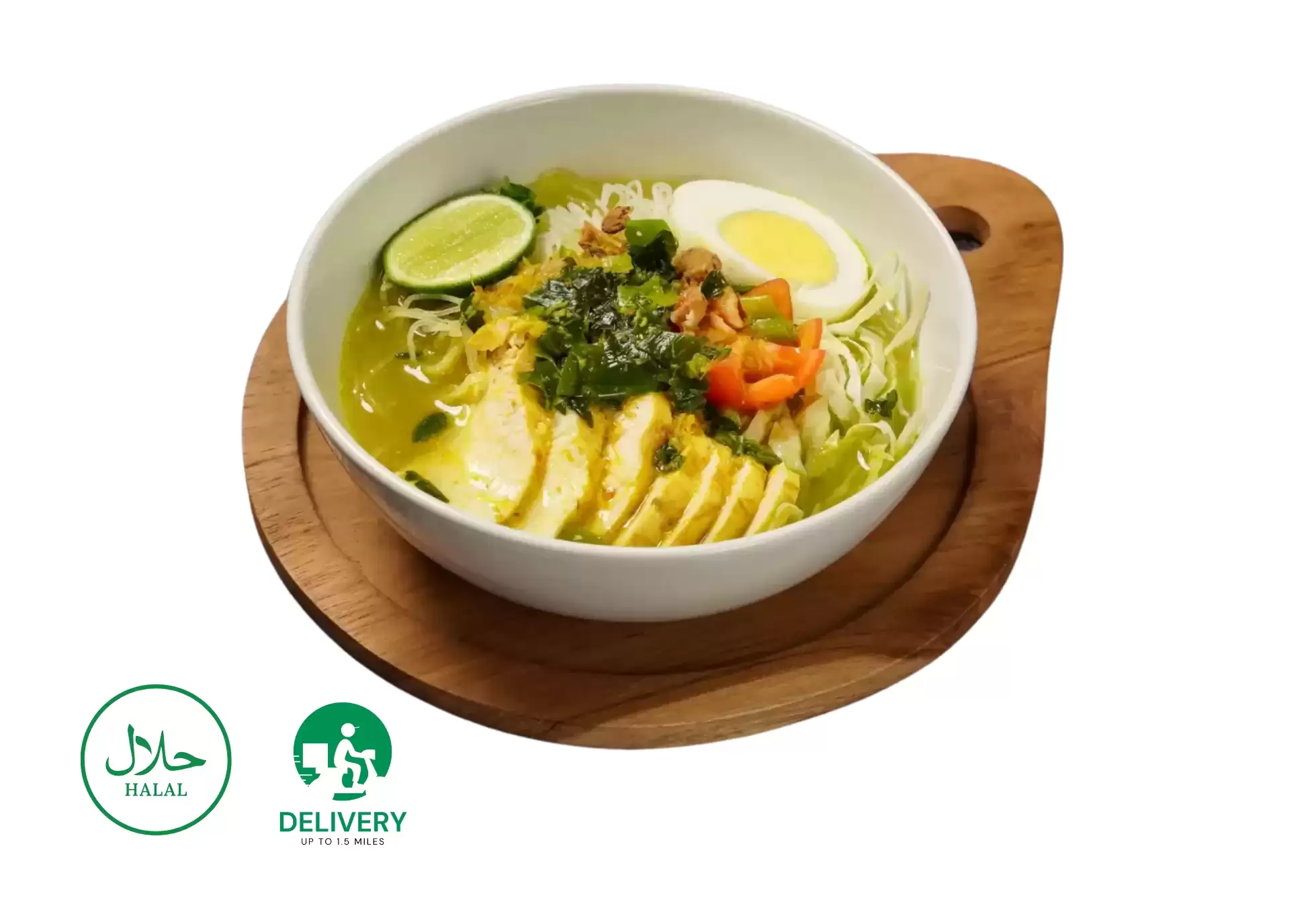 Soto Ayam (Tumeric Chicken Soup)
