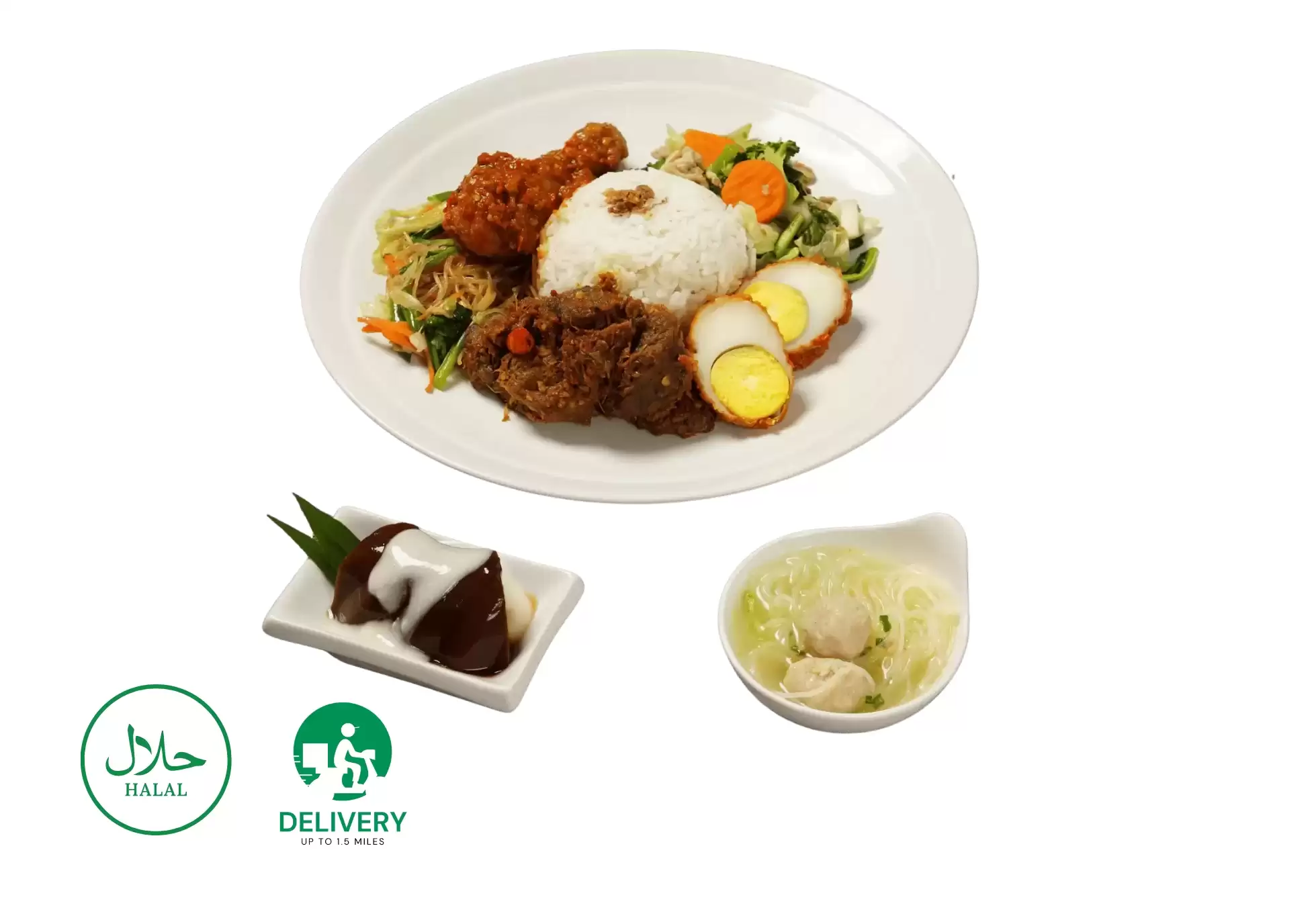 Set Meal B – 2 Protein Combo