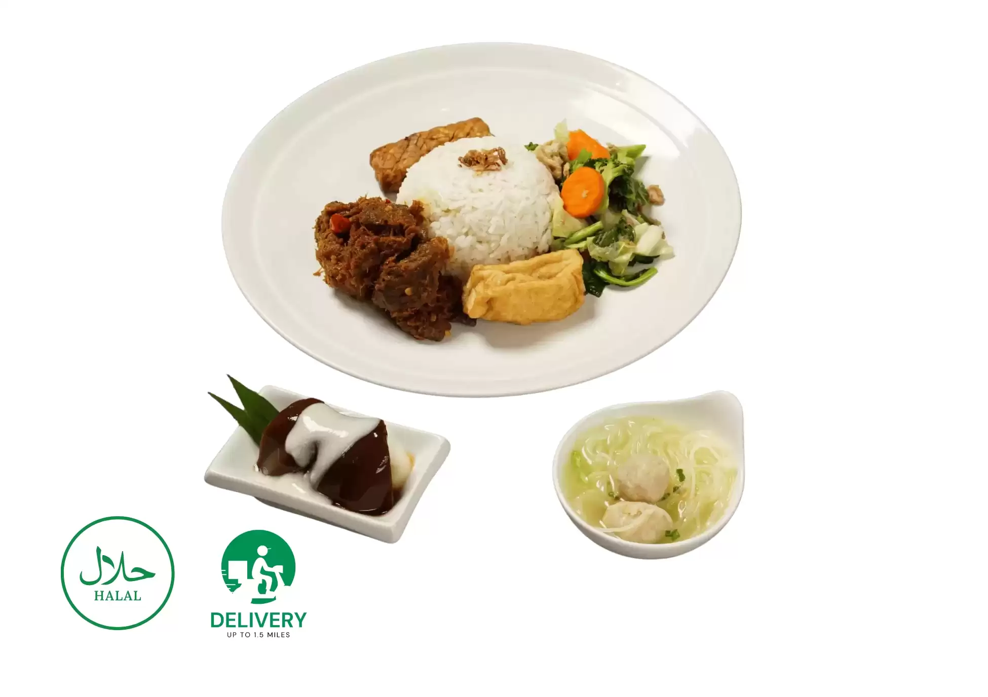 Set Meal A – 1 Protein Combo