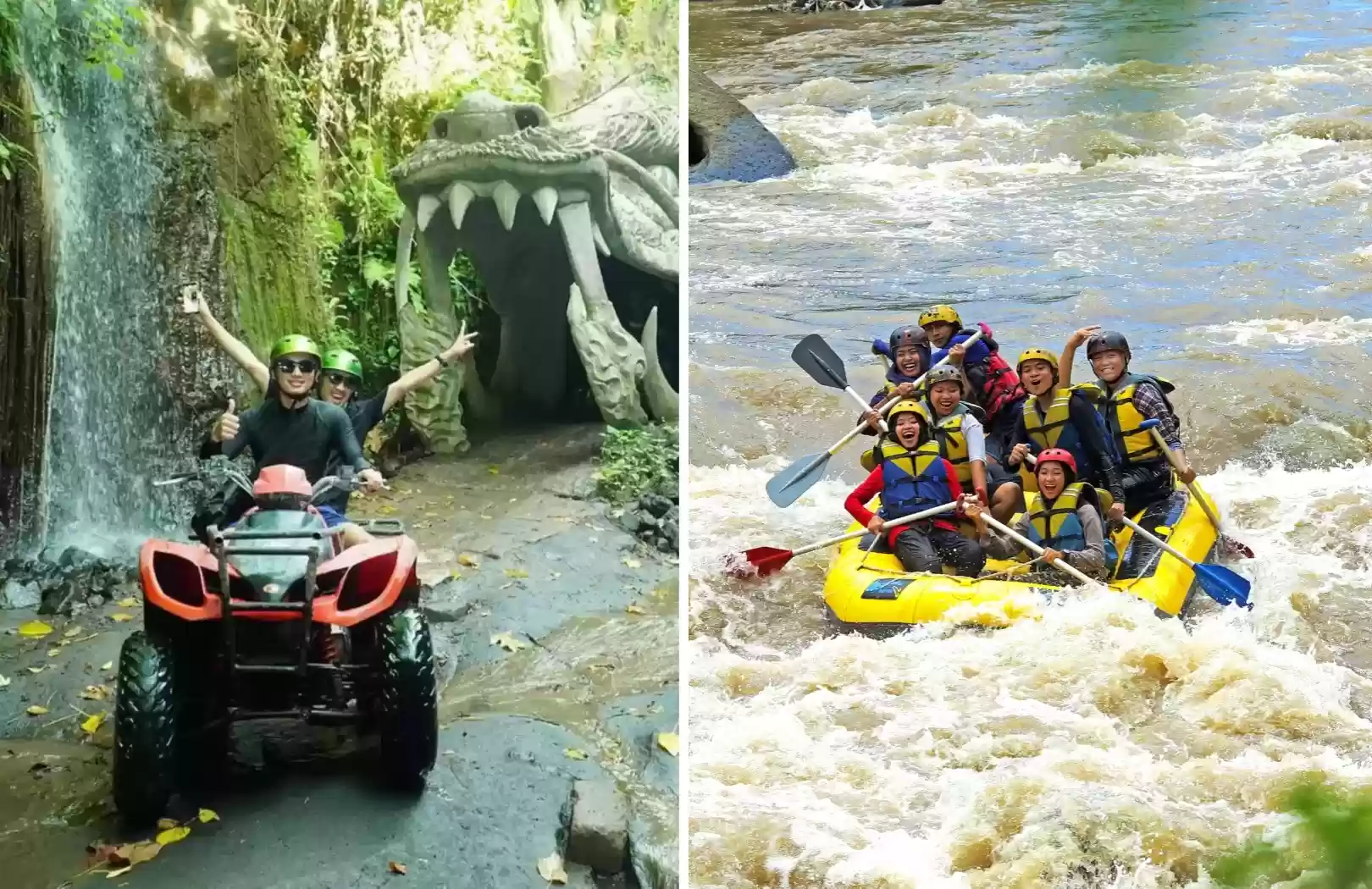 The Ultimate Combo: ATV and Rafting Adventure in Bali