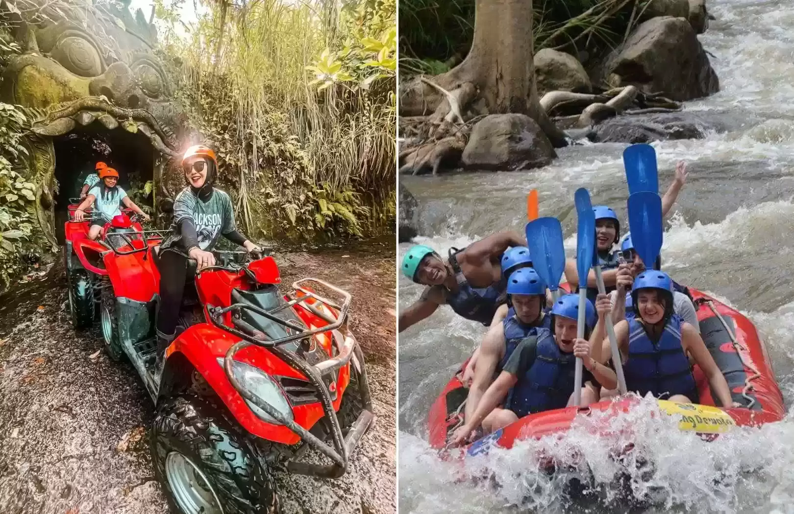 Combo Silakarang ATV & Ubud Rafting