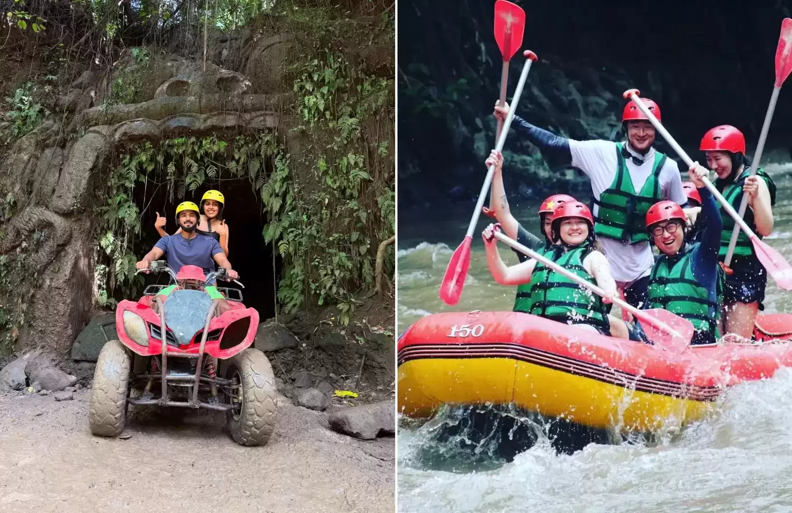Combo Great Wall ATV & Ubud Rafting