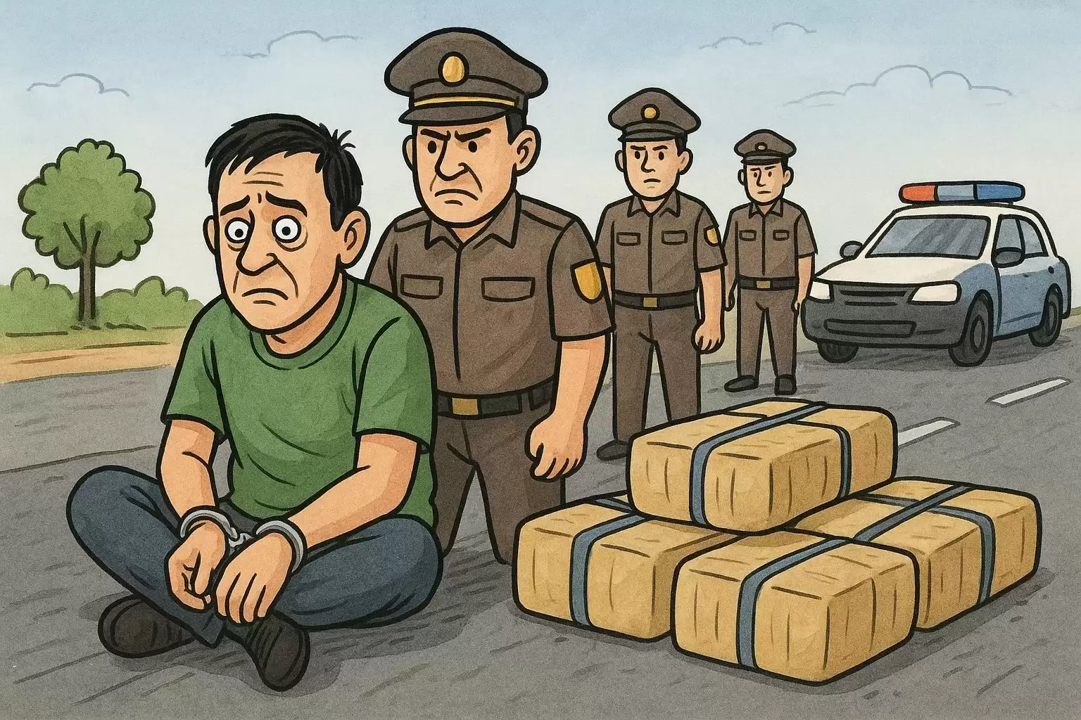 BREAKING NEWS: Terduga Kurir 80 Kg Sabu Ditangkap di Bagansiapiapi