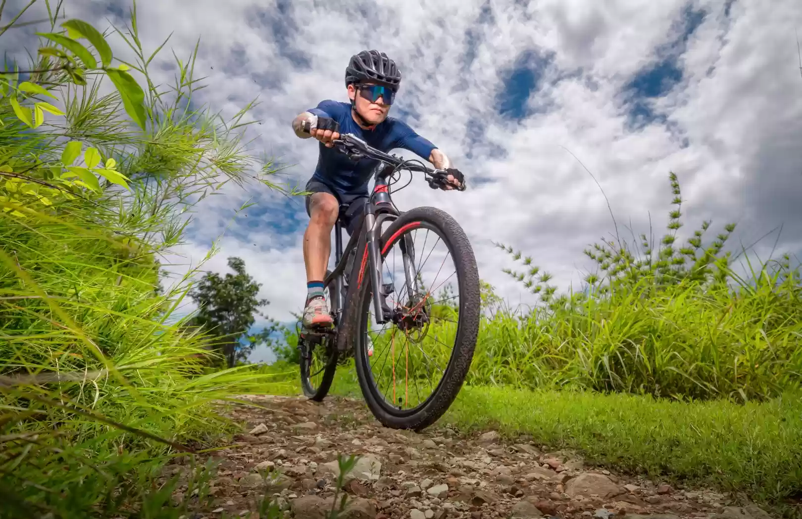 Cycling Downhill