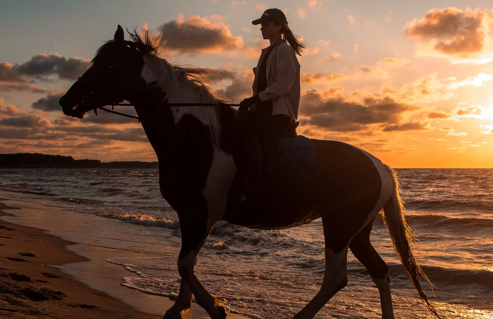 Horse Riding on The Beach