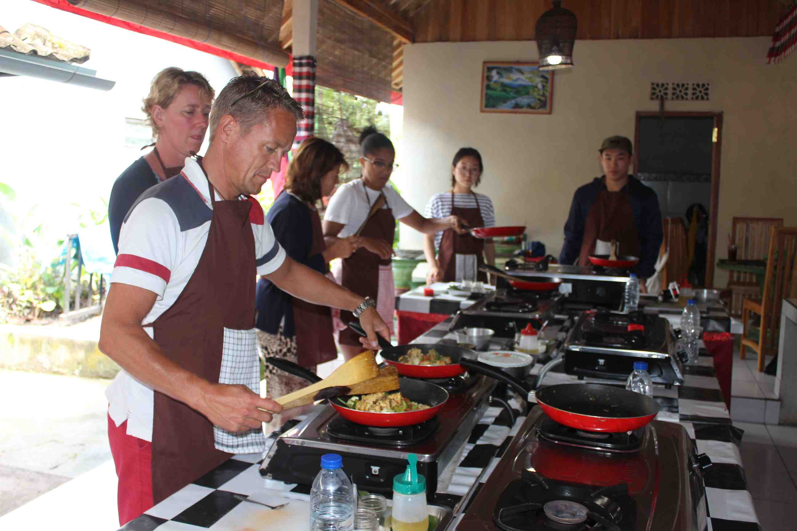 Downhill Cycling Tour + Balinese Cooking Class