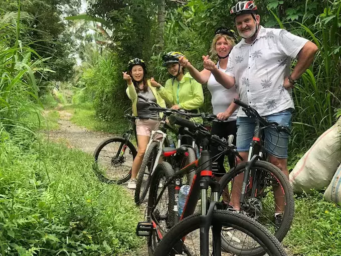 Downhill Cycling with Local Guide - East Ubud