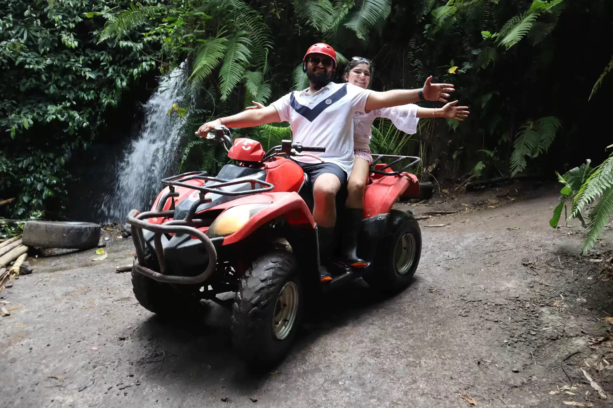 ATV Ride with Jungle and River Track