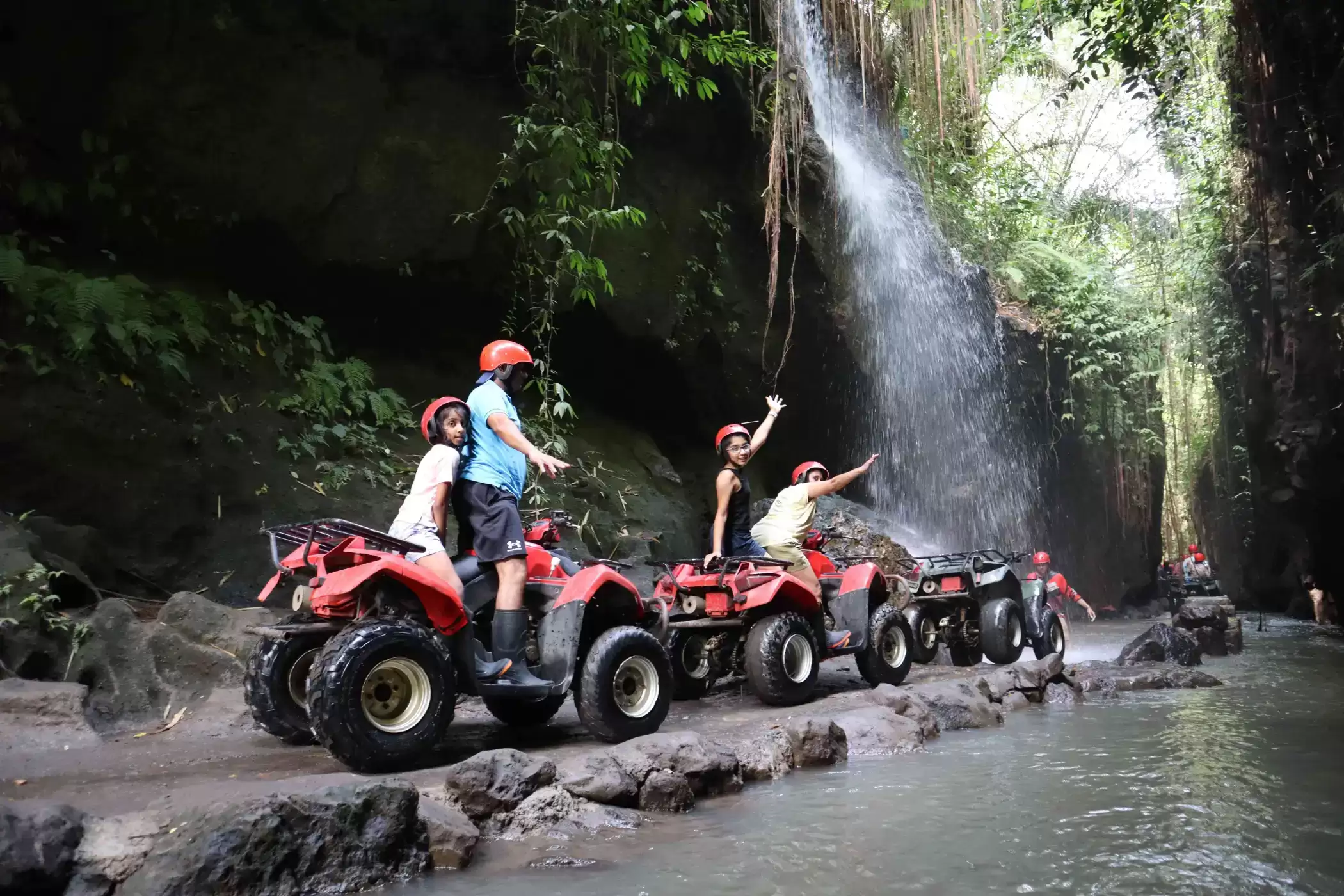ATV Ride with Jungle and River Track