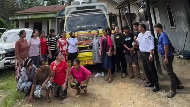 Kepenghuluan Balam Sempurna Kirim Bantuan Kemanusiaan ke Korban Banjir di Sumatera