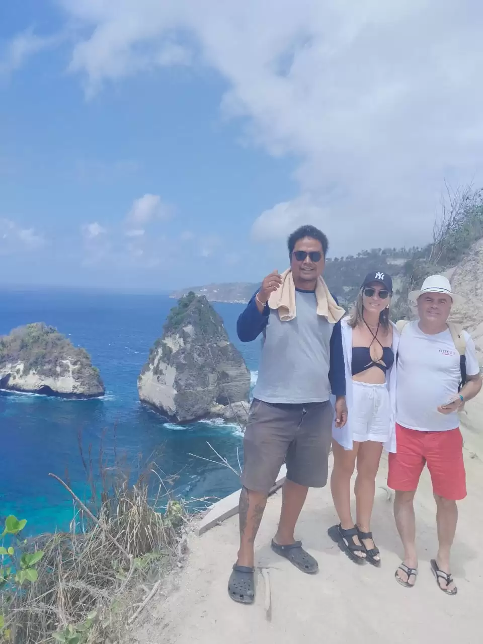 East Nusa Penida From Bali One Full Day Adventure with Our European Guest Family