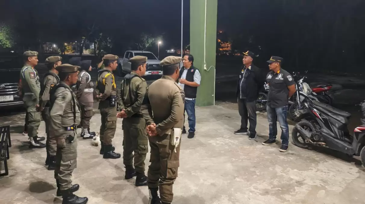 Satpol PP Rohil Gelar Patroli Malam di Sejumlah Tempat Hiburan, Jaga Kondusivitas Ibu Kota