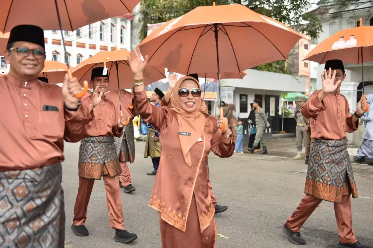 Kepala BKPSDM Yulisma Turut memeriahkan Pembukaan MTQ ke-XX, Perkuat Pembangunan SDM Religius