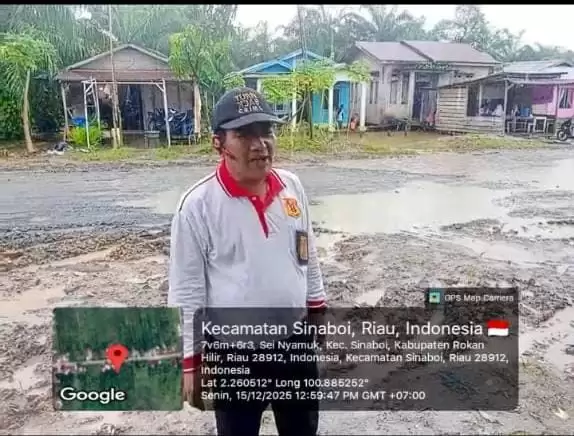 LSM INAKOR Riau Soroti Kerusakan Jalan Strategis Bagansiapiapi-Sinaboi