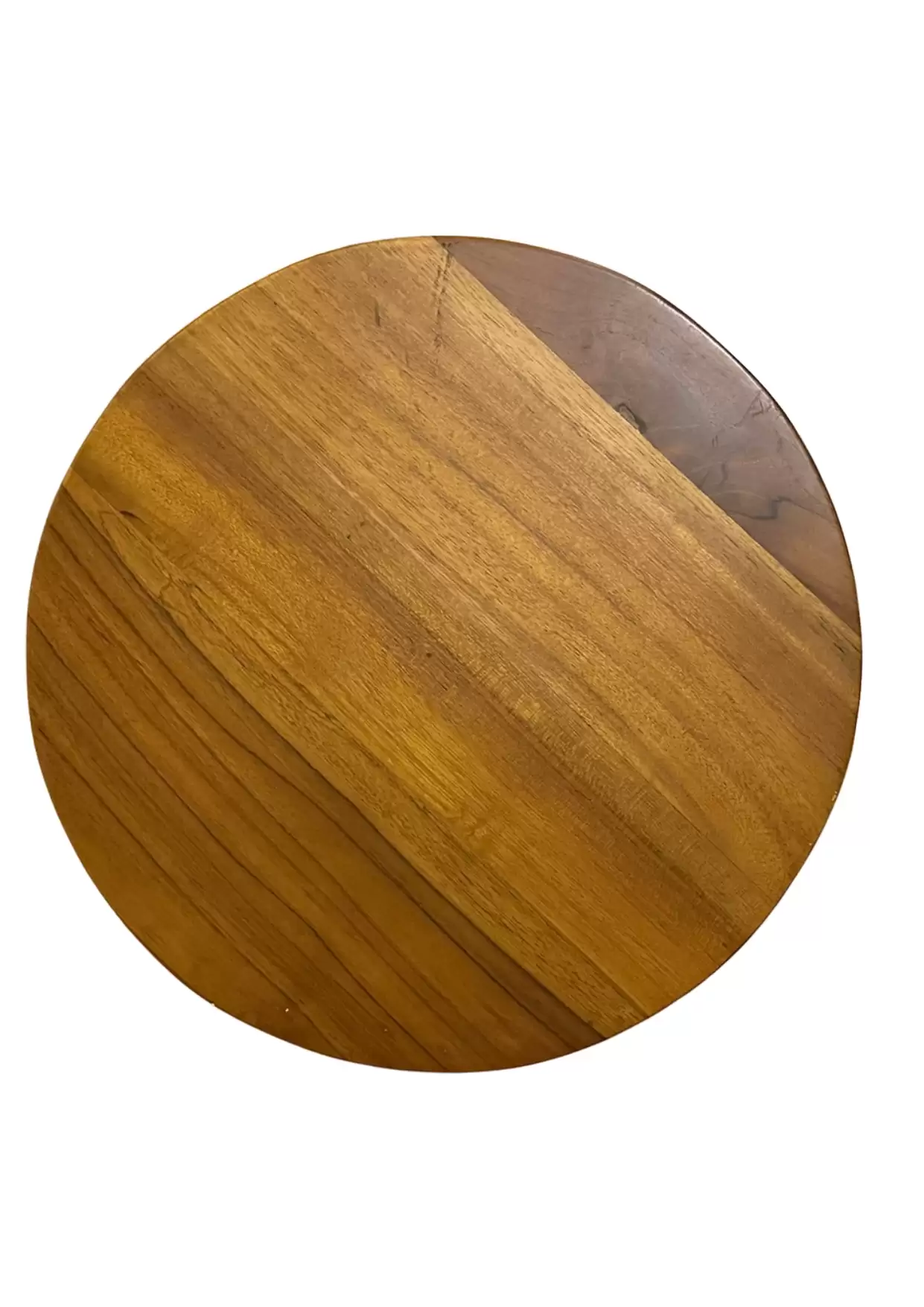 Round Woven Water Hyacinth Stool Table