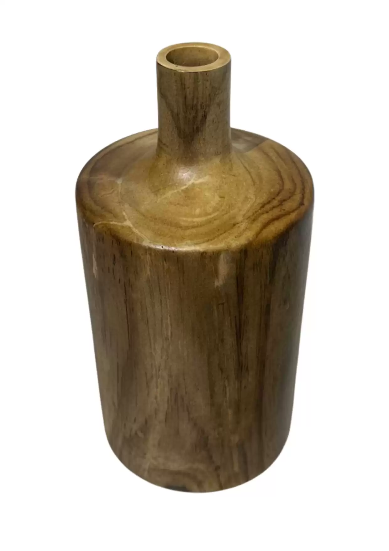 Natural Wooden Decorative Vase