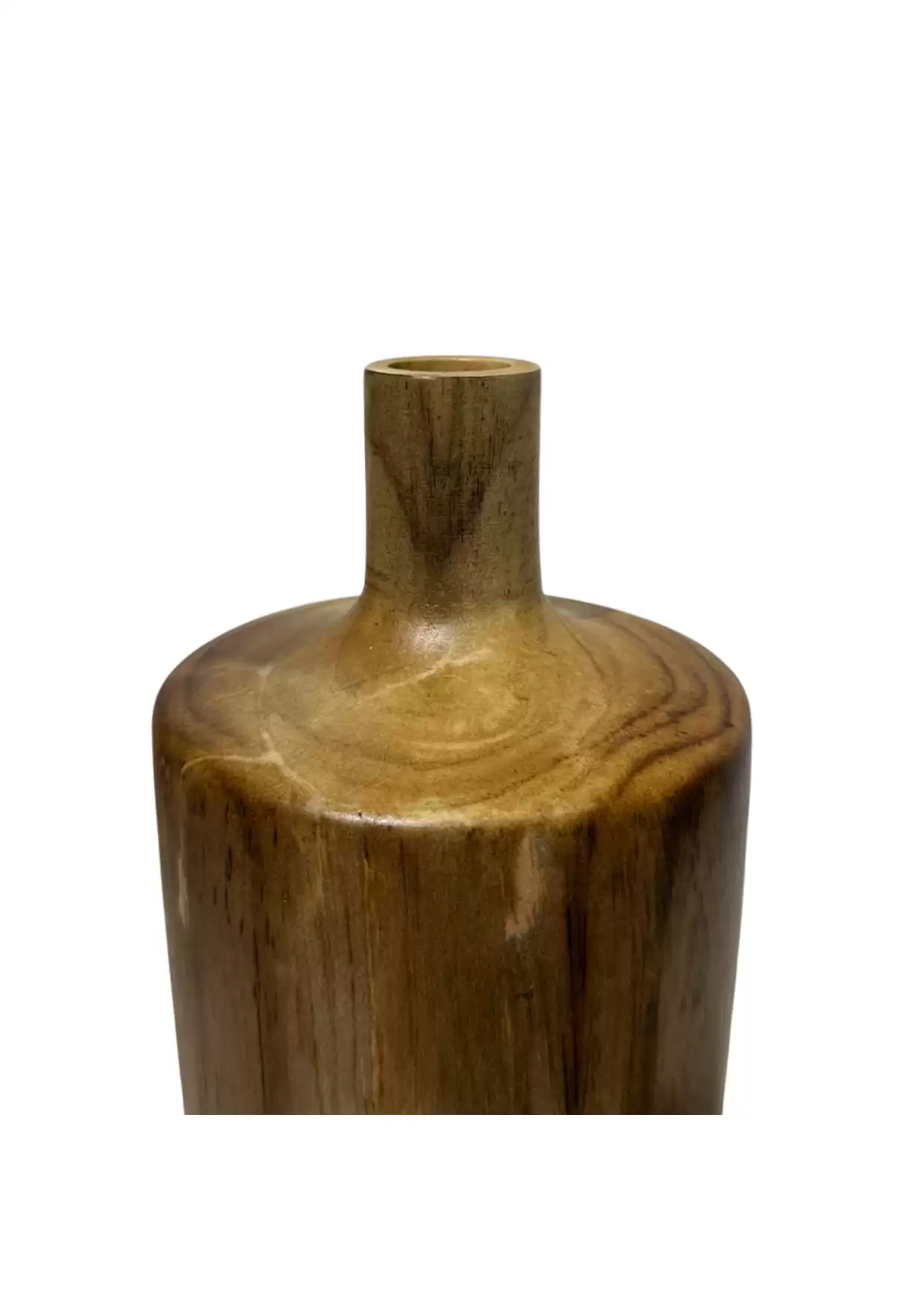 Natural Wooden Decorative Vase