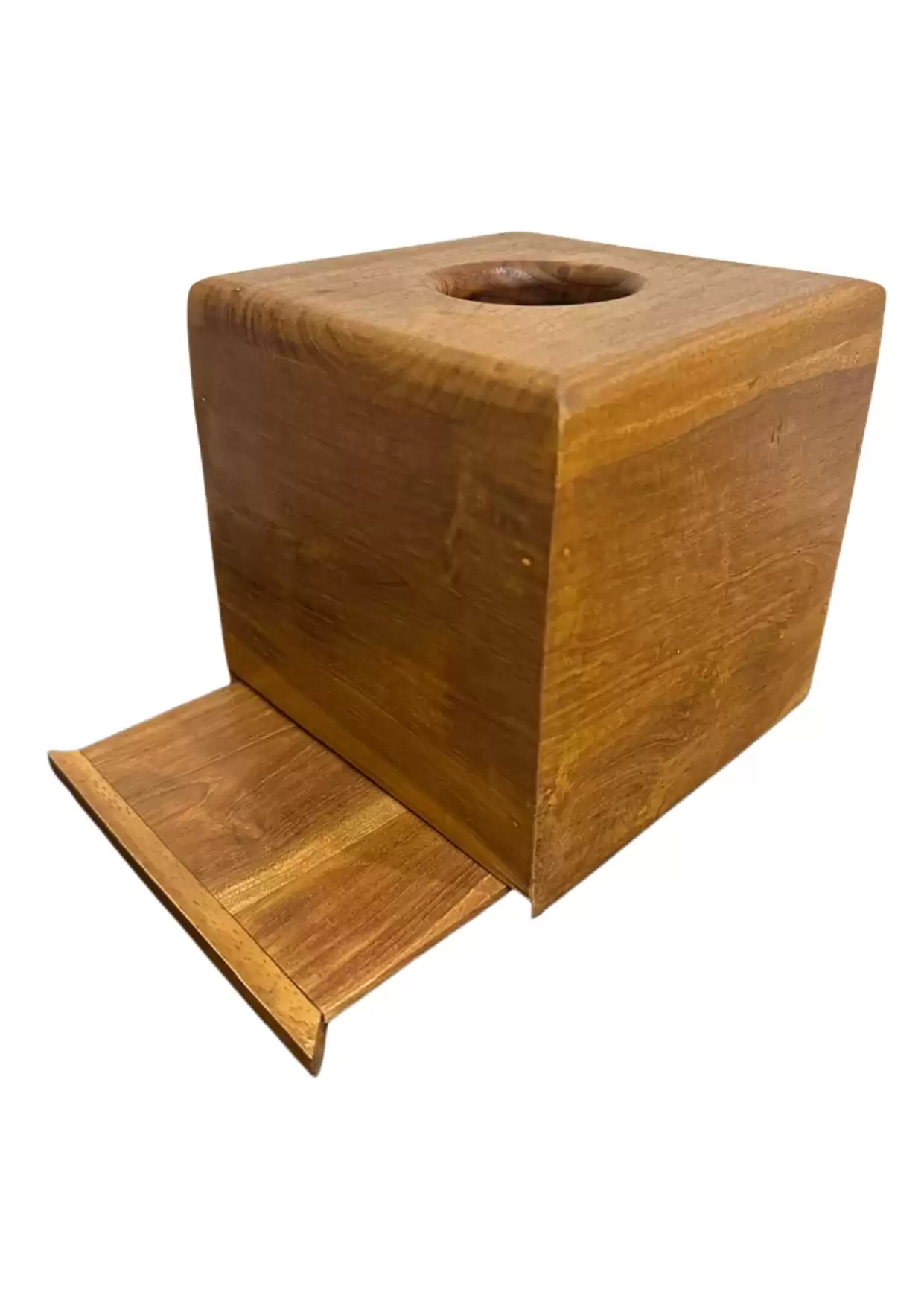 Natural Wooden Tissue Box