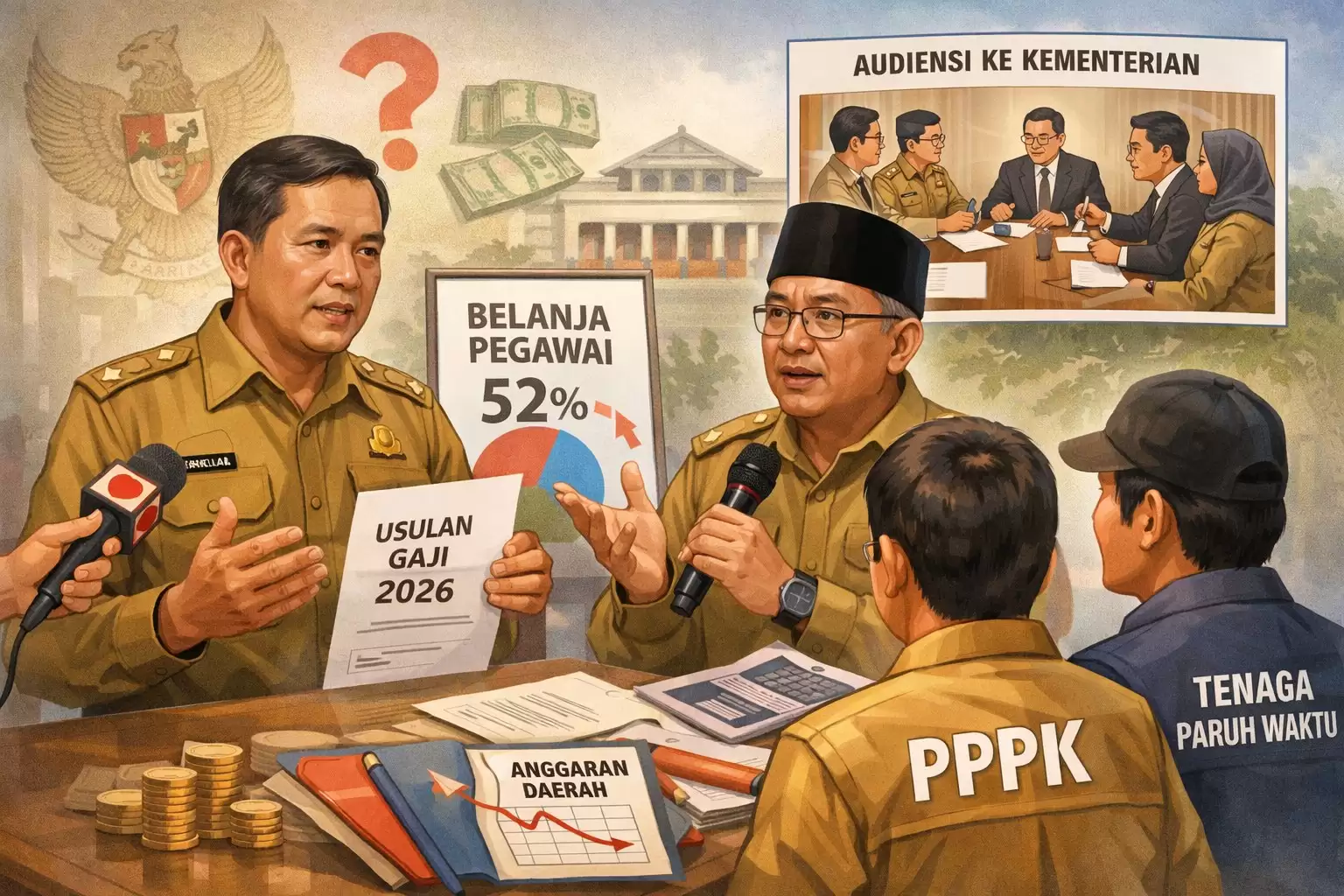 BKPSDM Rohil Bantah Isu Penetapan Gaji 2026, Tegaskan Dokumen yang Beredar Merupakan Hasil Pembahasan Bersama TAPD