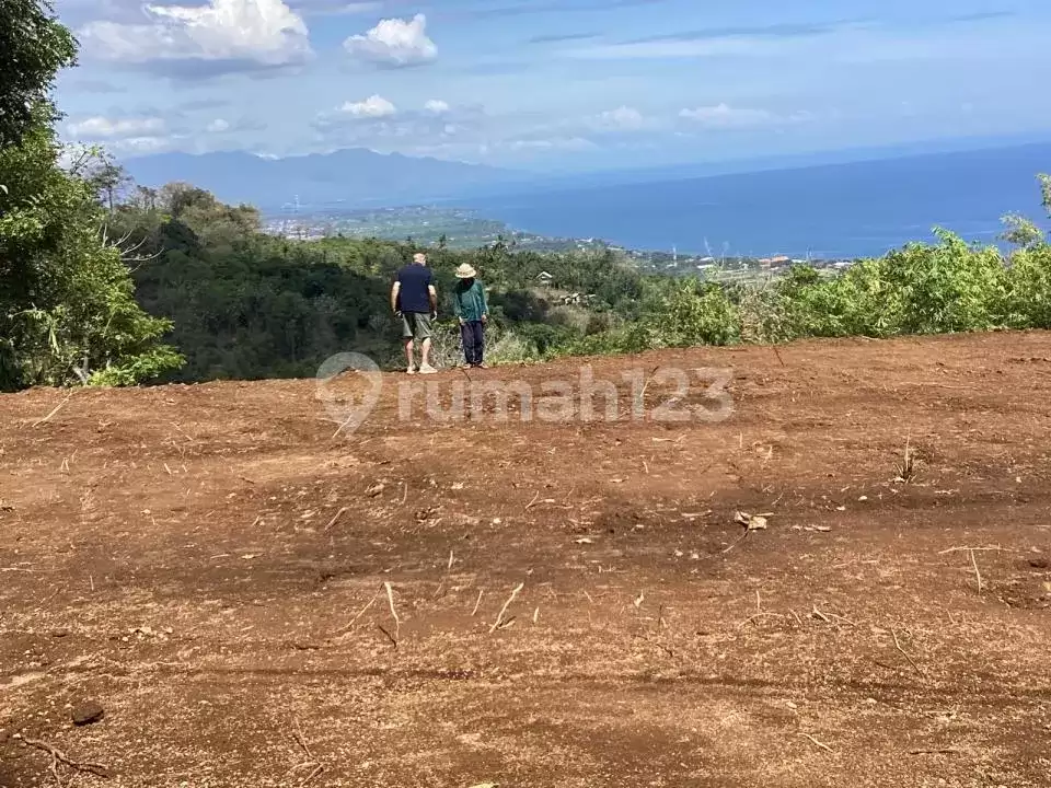 Tanah Premium Ocean View 180 Derajat Datar dan Siap Bangun