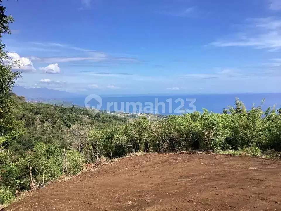 Tanah Premium Ocean View 180 Derajat Datar dan Siap Bangun