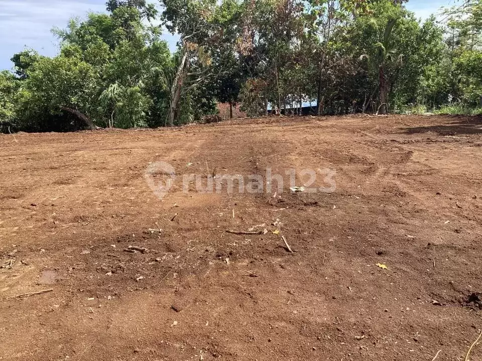 Tanah Premium Ocean View 180 Derajat Datar dan Siap Bangun