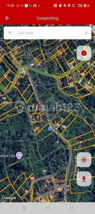 Tanah Premium Ocean View Unblock di Jalan Aspal Cocok untuk Villa di Kayuputih