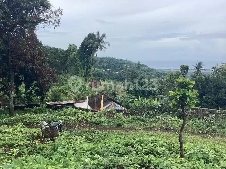 Tanah Premium Ocean View Unblock di Jalan Aspal Cocok untuk Villa di Kayuputih