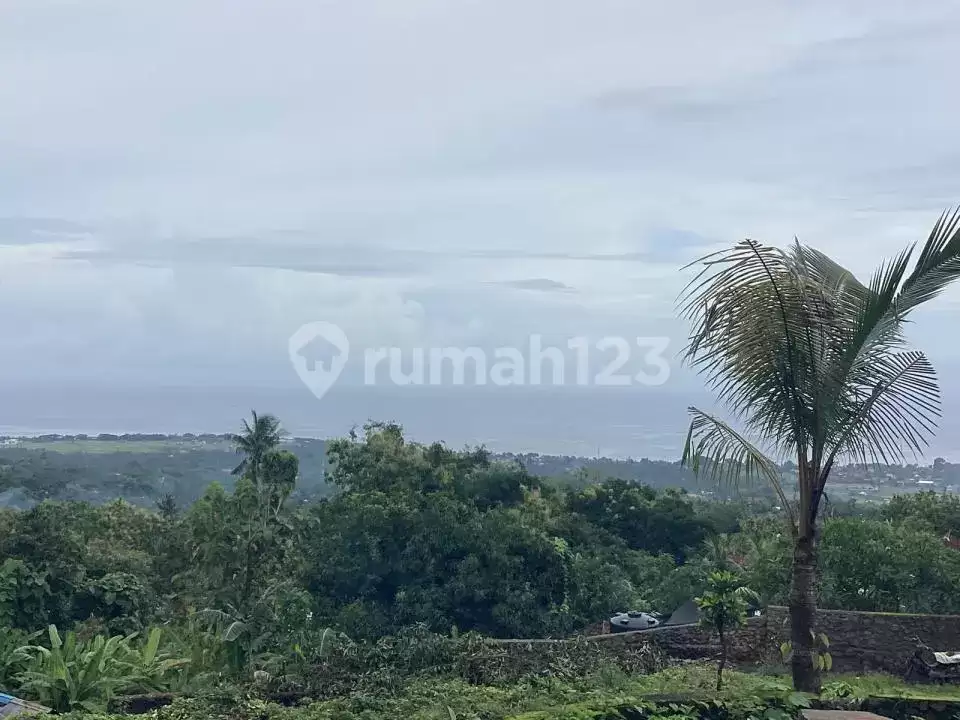 Tanah Premium Ocean View Unblock di Jalan Aspal Cocok untuk Villa di Kayuputih