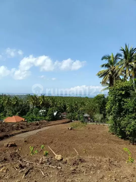 Tanah Premium Ocean View di Candidasa Dekat Pantai Padang Bai dan Bias Tugel