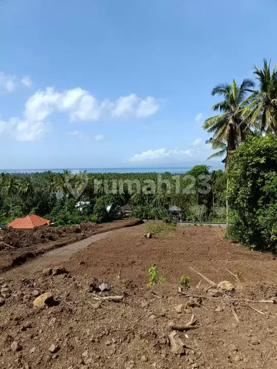 Tanah Premium Ocean View di Candidasa Dekat Pantai Padang Bai dan Bias Tugel