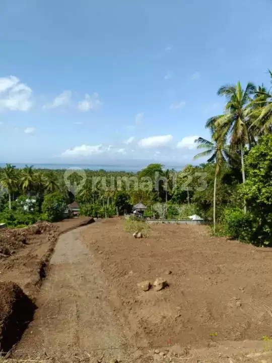 Tanah Premium Ocean View di Candidasa Dekat Pantai Padang Bai dan Bias Tugel