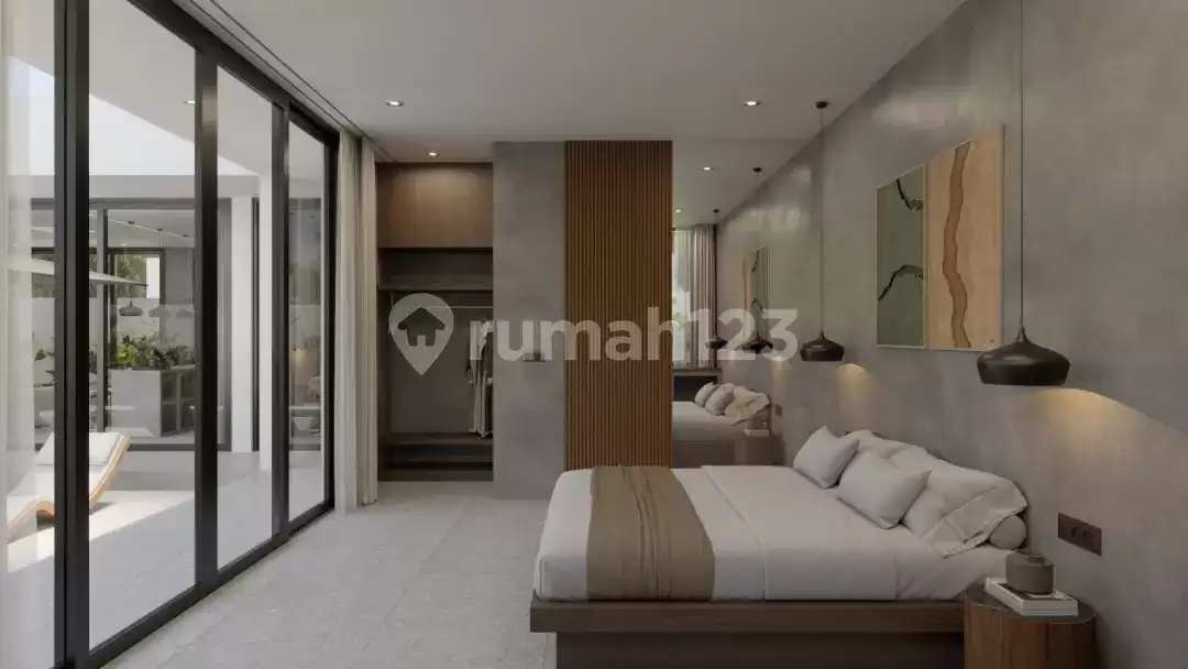 Villa Leasehold 30 Tahun 2 Kamar Tidur dengan Pemandangan Pantai di Amed