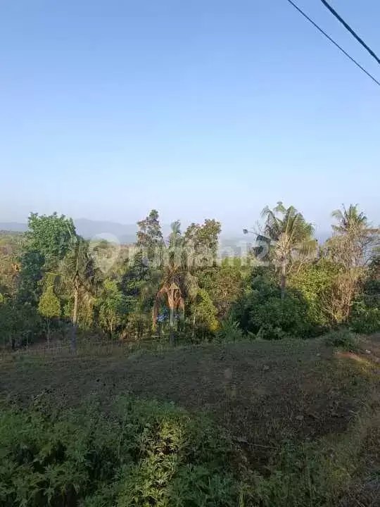 Tanah dengan View Laut Fantastis di Jalan Aspal Tigawasa, Lovina