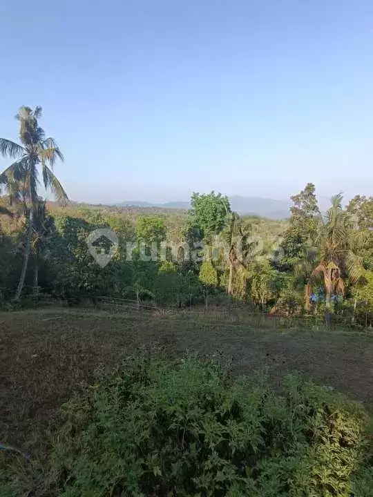 Tanah dengan View Laut Fantastis di Jalan Aspal Tigawasa, Lovina