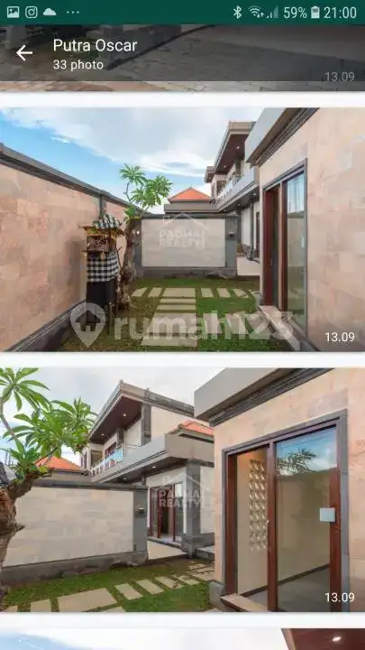 Villa Modern 3 Kamar Tidur Hanya 300 Meter ke Pantai Lovina