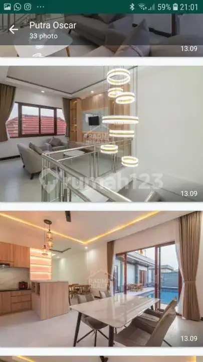 Villa Modern 3 Kamar Tidur Hanya 300 Meter ke Pantai Lovina