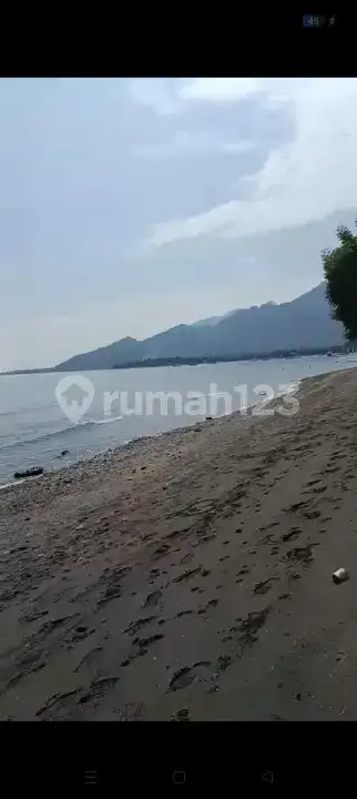 Tanah Beach Front 2,5 Hektar di Pemuteran Cocok untuk Hotel dan Resort