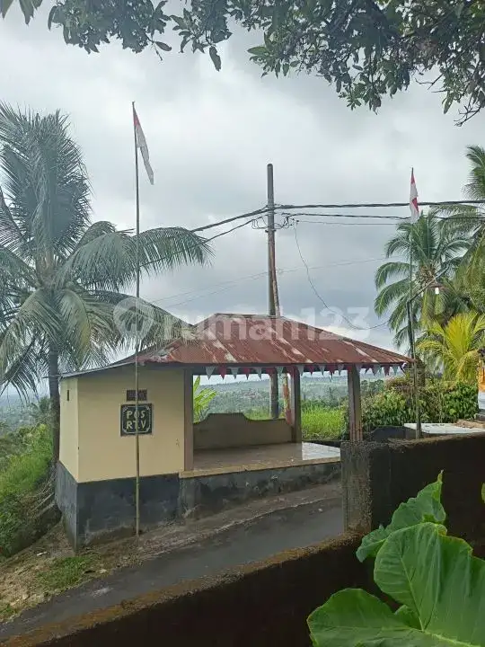 Tanah View Laut 10 Are Bonus Rumah dan Tembok Keliling di Panji Buleleng