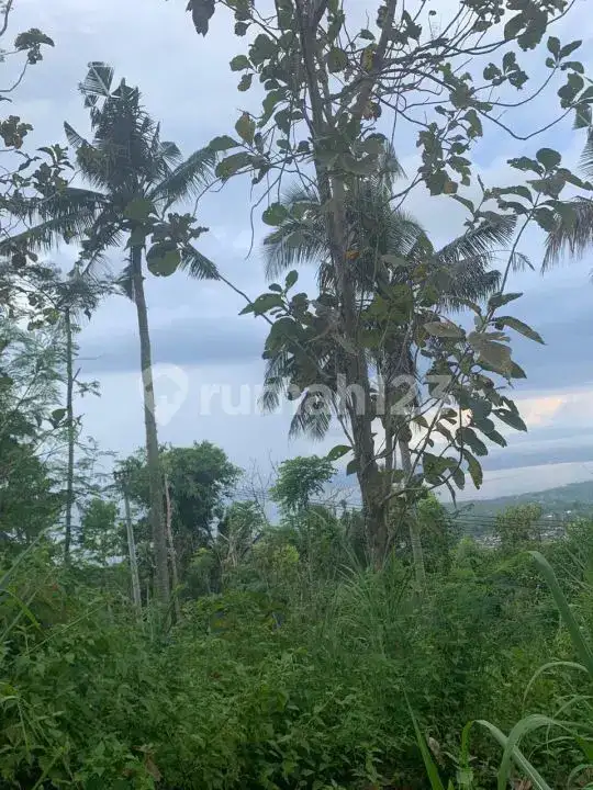 Tanah View Laut Dengan Akses Aspal Di Karangasem