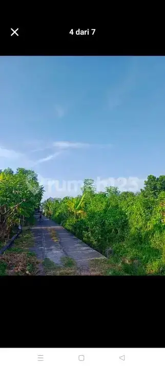 Tanah Kavling Dengan Pemandangan Fantastis Hanya 150 Meter Ke Pantai