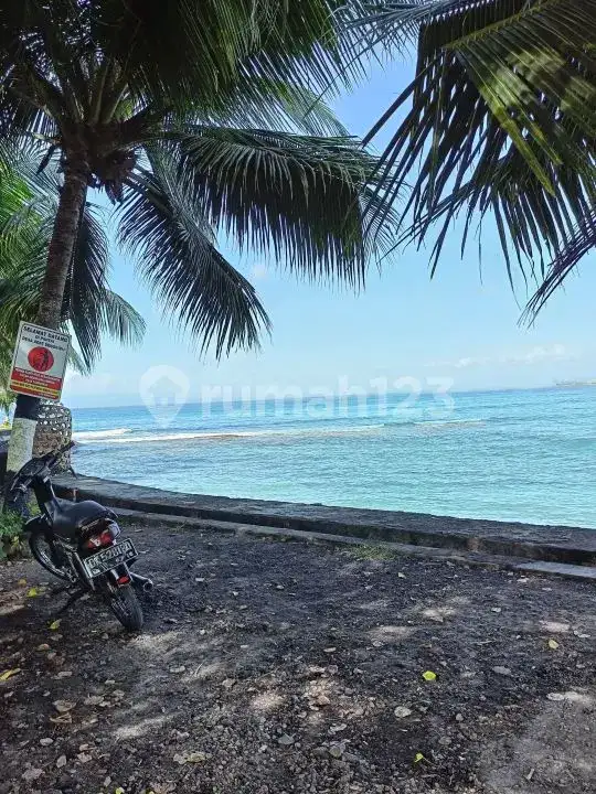 Tanah Premium Beach Front Cocok Untuk Resort Di Pantai Pasir Putih