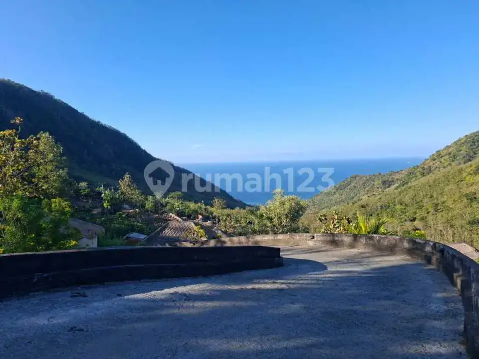Tanah Ocean View 20 Are Di Hillside Amed Dengan Pemandangan Laut