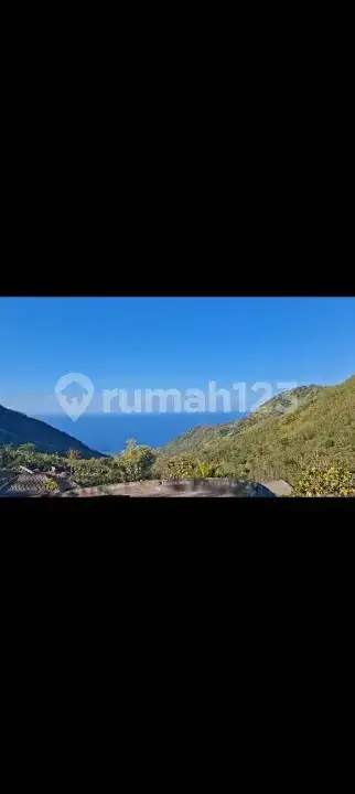 Tanah Ocean View 20 Are Di Hillside Amed Dengan Pemandangan Laut