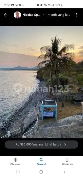 Resort Cliff Beachfront Eksklusif di Seraya Karangasem Bali